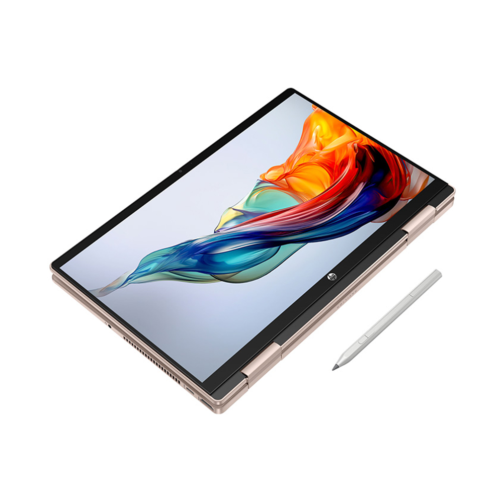 Laptop HP Pavilion X360 14-ek2024TU 9Z2V6PA (Intel Core 5 120U | 16GB | 512GB | 14 inch FHD | Cảm ứng | Win 11 | Vàng) ảnh 3