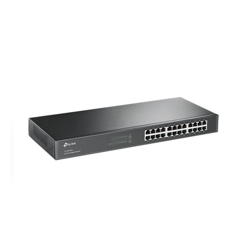 Switch TP-Link TL-SG1024 (24 cổng RJ45 10/100/1000Mbps, vỏ kim loại, gắn tủ Rack 19 inch) ảnh 2