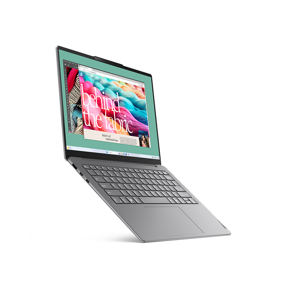 Laptop Lenovo Yoga Slim 7 14IMH9 83CV008EVN (Intel Core Ultra 5 125H | 1TB | 16GB | Intel Arc | 14 inch WUXGA OLED | Win 11 | Office | Xám) ảnh 4