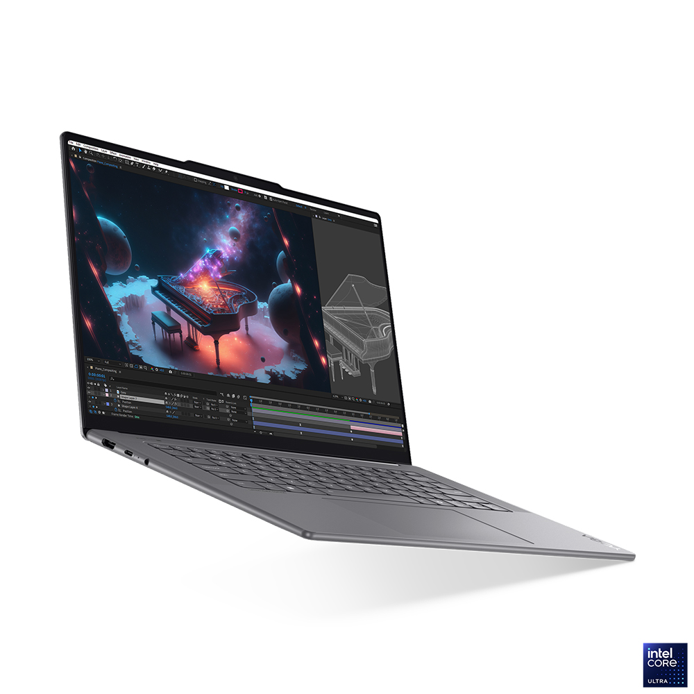 Laptop Lenovo Yoga Slim 7 15ILL9 83HM000GVN (Intel Core Ultra 7 258V | 1TB | 32GB | Intel Arc | 15.3 inch 2.8K IPS | Win 11 | Office | Xám) ảnh 6