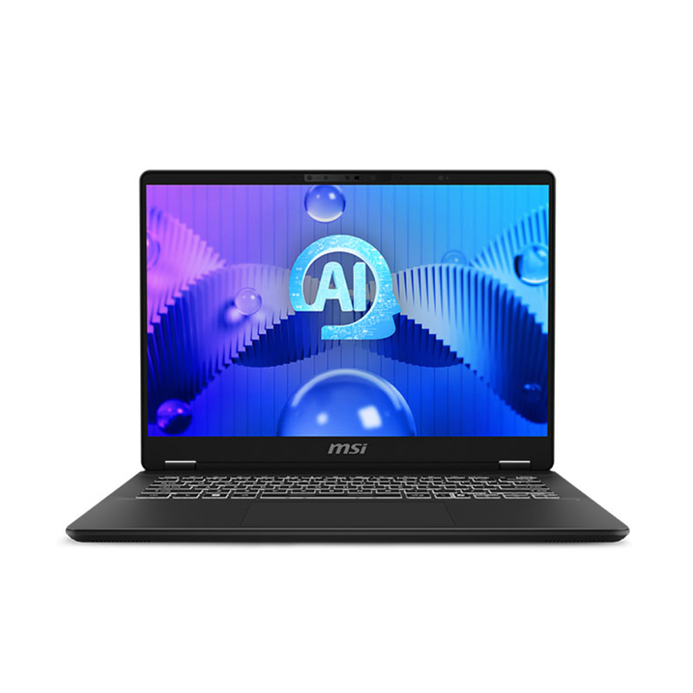 Laptop MSI Prestige 14 AI Evo C1MG 081VN (Intel Core Ultra 5 125H | 14 inch 2.8K OLED | 16GB | 512GB | Win 11 | Xám)