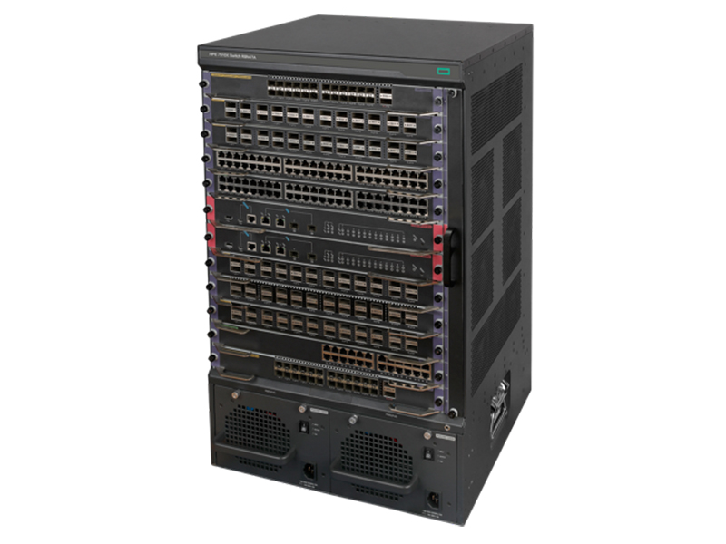 R8N47A HPE FlexNetwork 7510X PoE Ethernet Switch 10 Slots Chassis ảnh 2