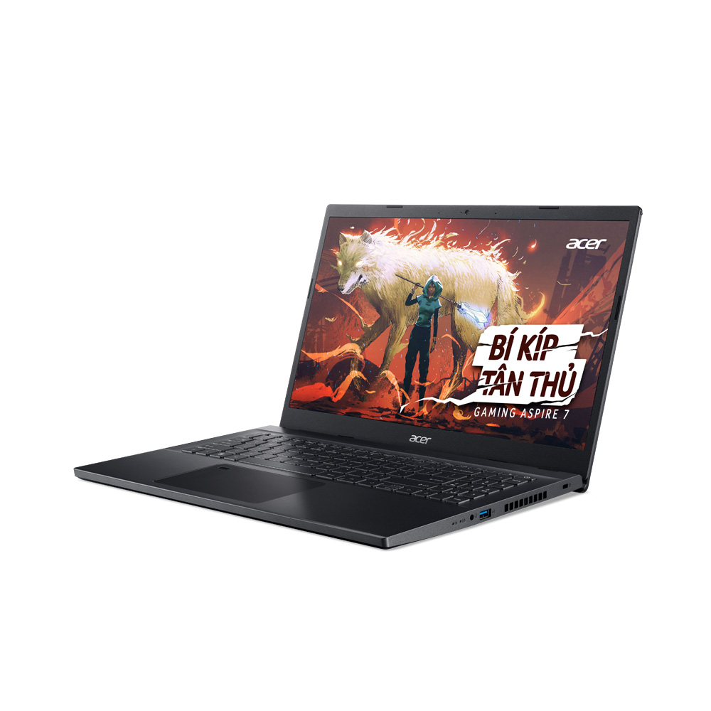 Laptop Gaming Acer Aspire 7 A715-76G-5806 - NH.QMFSV.002 (Core i5-12450H | RTX 3050 | 15.6 inch FHD, IPS, 144Hz | 16GB | 512GB SSD, Win 11 | Vỏ Nhôm) ảnh 3
