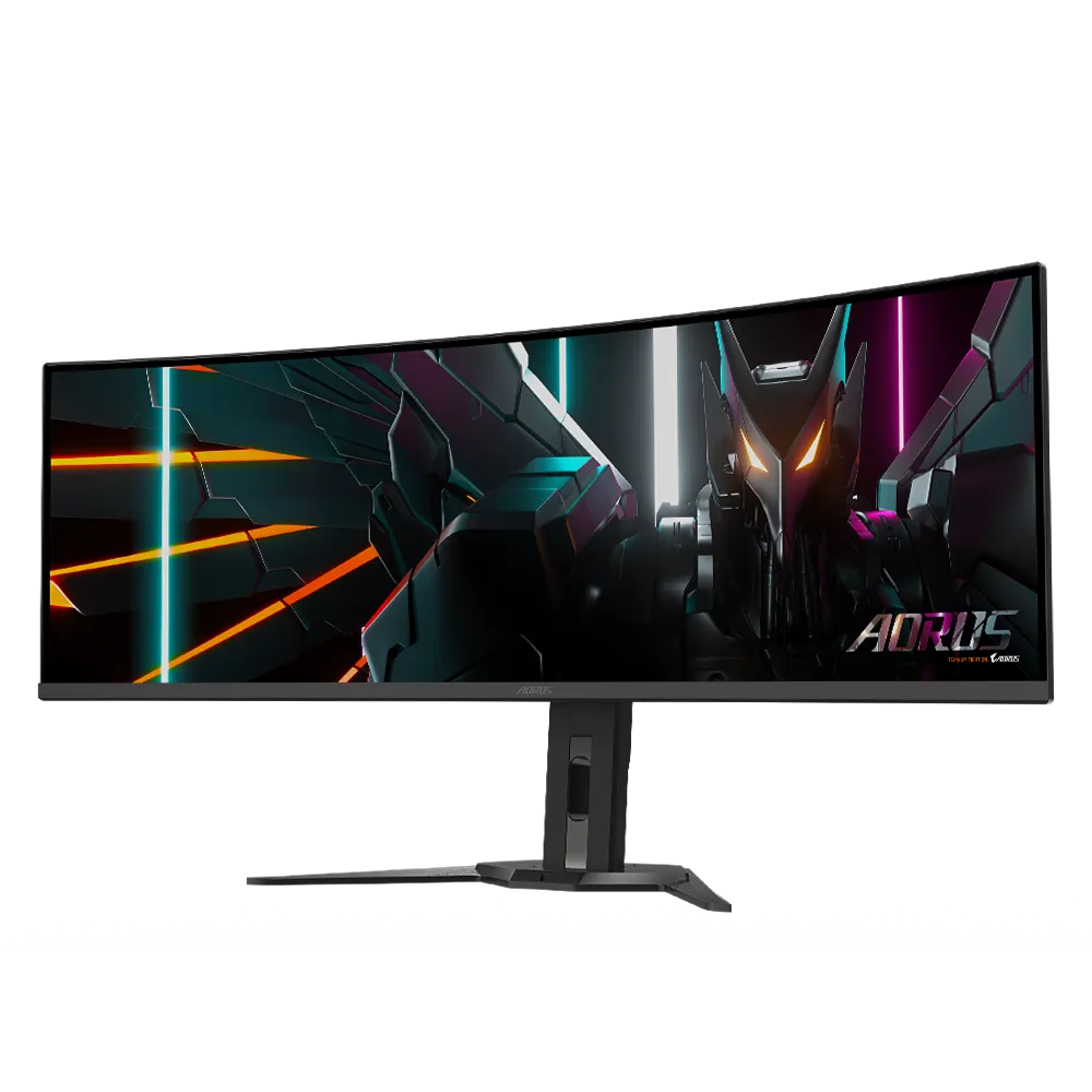 Màn Hình Gaming GIGABYTE OLED AORUS CO49DQ (49.0 inch - DualQHD - OLED - 144Hz - 0.03ms - Speaker - Curved) ảnh 1