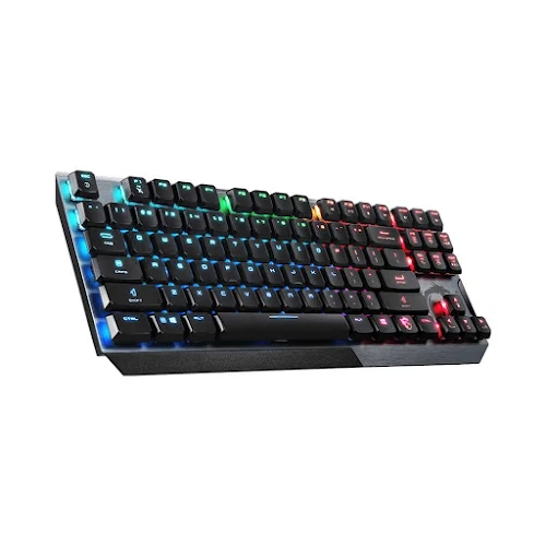 Bàn phím cơ gaming có dây MSI Vigor GK50 TKL Kailh Low Profile Switch (màu đen) (S11-04US272-GA7) ảnh 3