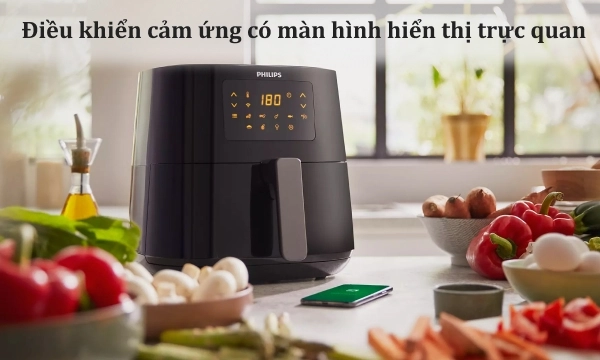 Nồi chiên không dầu Philips 6.2 lít HD9280/90 ảnh 4