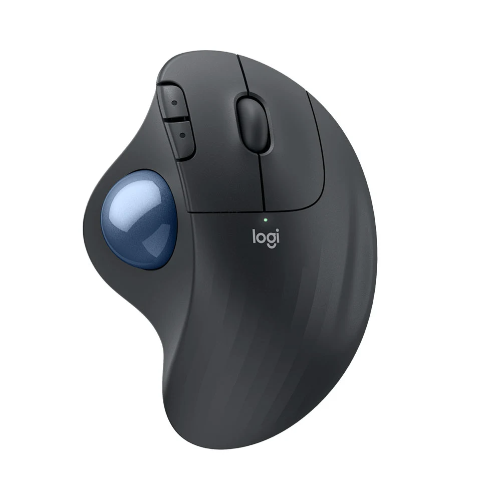 Chuột bi xoay không dây bluetooth Logitech Ergo Trackball M575S (Đen) (910-007031)