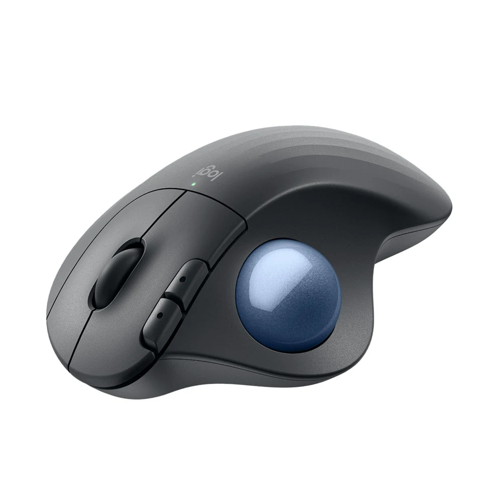 Chuột bi xoay không dây bluetooth Logitech Ergo Trackball M575S (Đen) (910-007031) ảnh 2