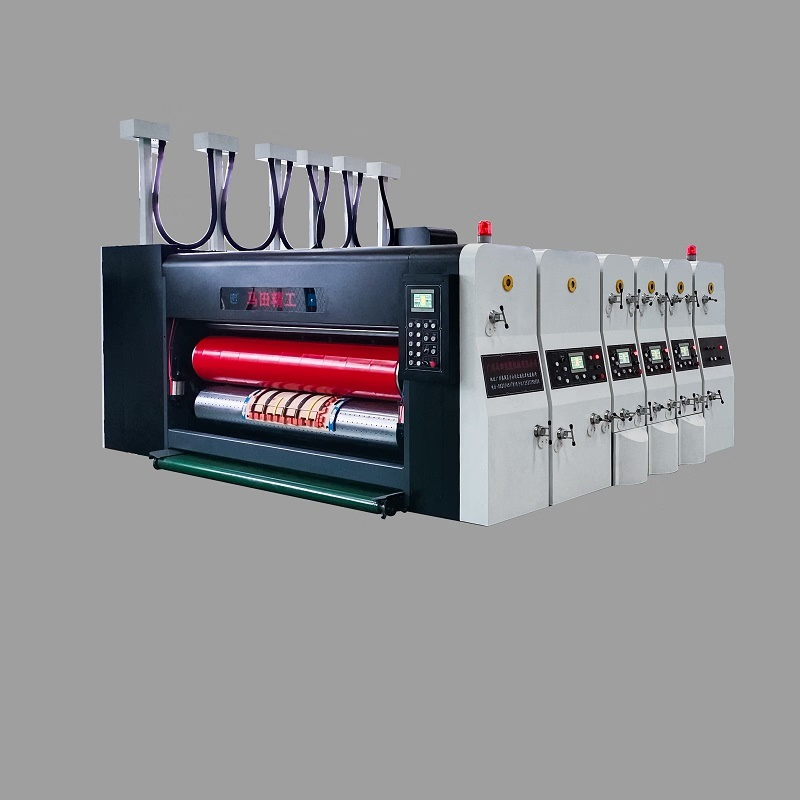 Máy in rãnh và cắt khuôn tự động Psb-6 để sản xuất hộp carton ảnh 3
