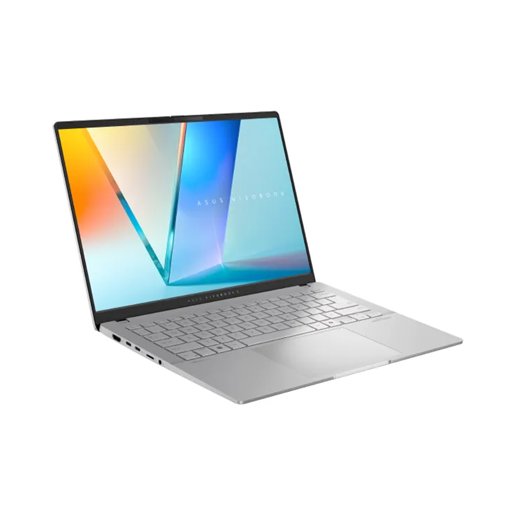 Laptop Asus Vivobook S 14 OLED M5406WA-PP071WS (AMD Ryzen AI 9 HX 370  32GB  1TB  AMD Radeon  14 inch 3K OLED 120Hz  Win 11  Bạc) ảnh 4