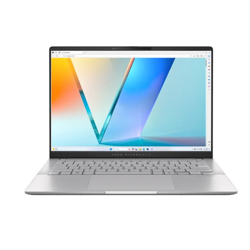 Laptop Asus Vivobook S 14 OLED M5406WA-PP071WS (AMD Ryzen AI 9 HX 370  32GB  1TB  AMD Radeon  14 inch 3K OLED 120Hz  Win 11  Bạc)