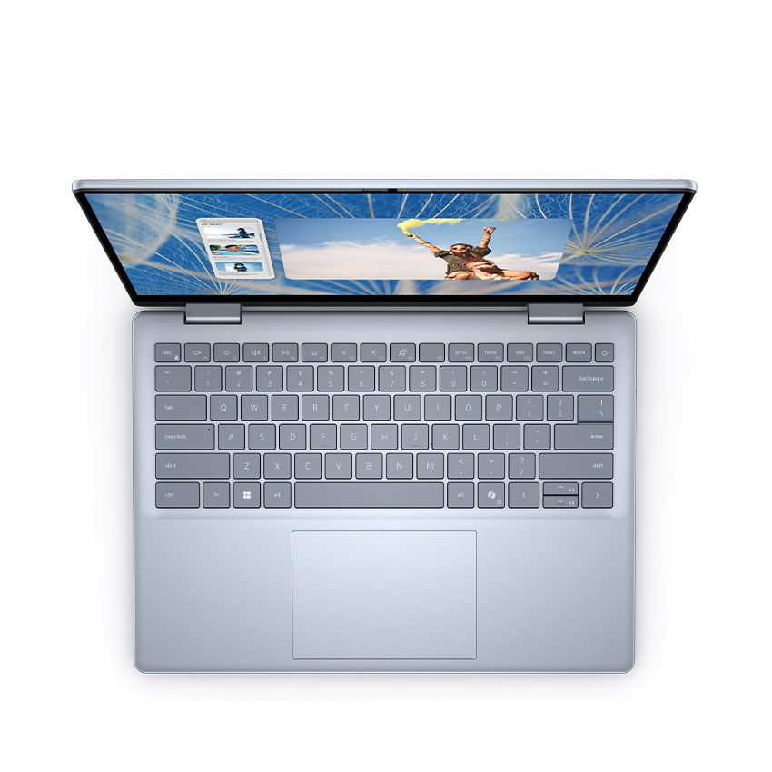 Laptop Dell Inspiron 14 7440 2-in-1 N7440-C7U161W11IBU (Intel Core 7 150U | 16GB | 1TB | 14 inch FHD+ | WIn 11 | Office | Xanh) ảnh 3