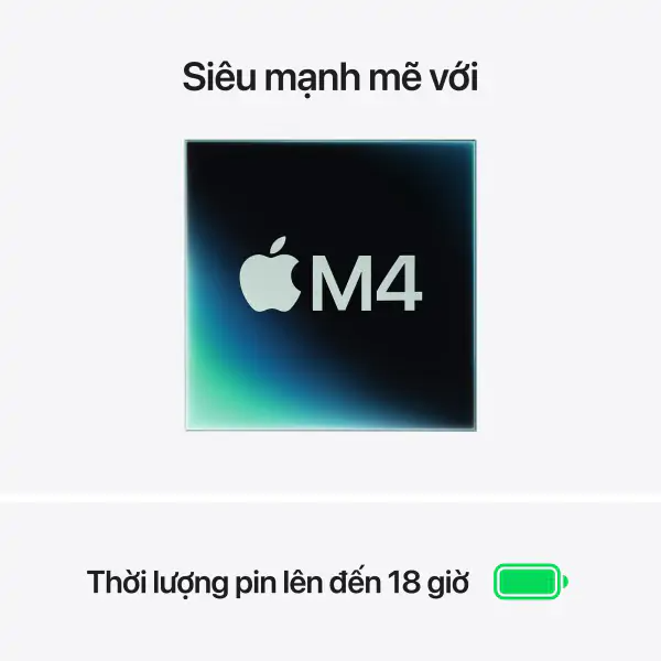 MacBook Air M4 13 inch 10GPU 10CPU 16GB 512GB - Chính Hãng VN ảnh 1