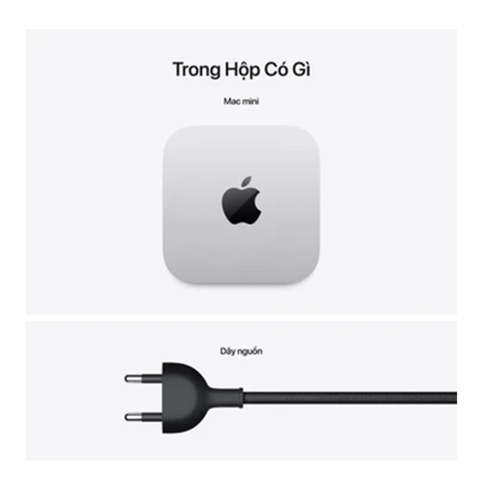 Máy Tính Mac Mini M4 10C CPU 10C GPU 16GB 512GB Chính Hãng Apple ảnh 1