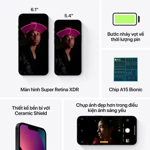 iPhone 13 128GB | Chính hãng ảnh 6