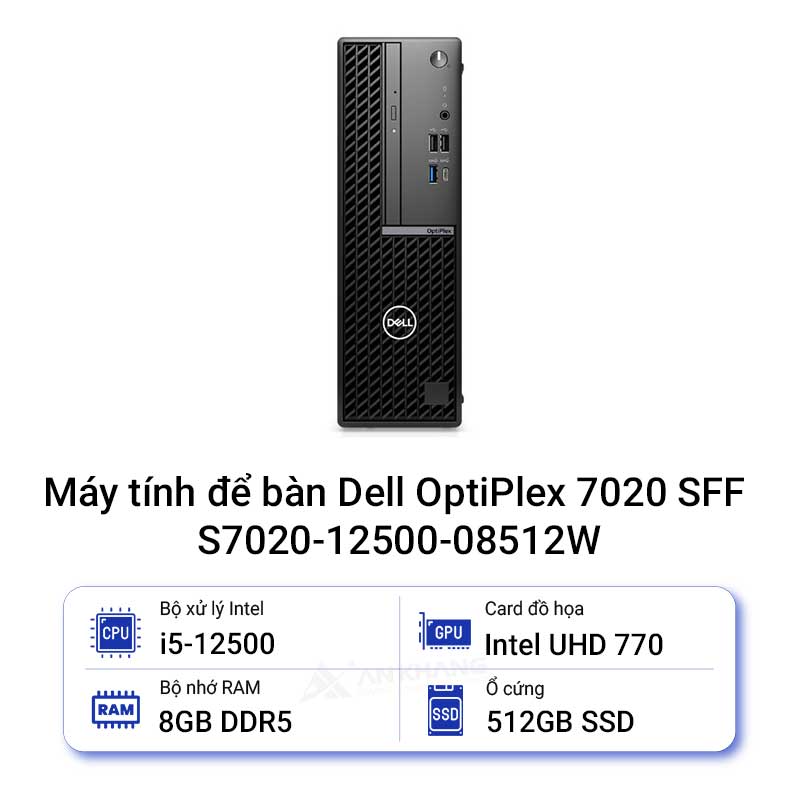 Máy tính để bàn Dell OptiPlex 7020 SFF S7020-12500-08512W