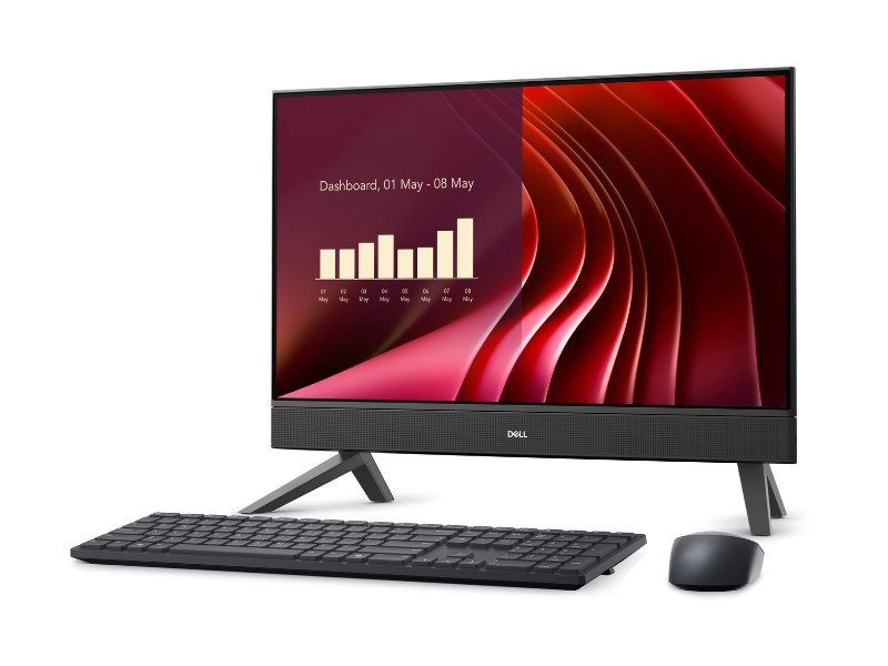 Máy tính AIO Dell 24 EC24250 42AIO24150U-01 (Core 7 150U/ 16GB/ 512GB SSD/ 23.8inch/ Wifi + BT/ Key + Mouse wireless/ Win 11/ Office/ 1Y) ảnh 5