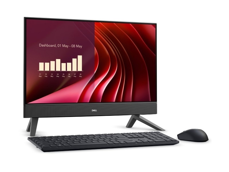 Máy tính AIO Dell 24 EC24250 42AIO24150U-01 (Core 7 150U/ 16GB/ 512GB SSD/ 23.8inch/ Wifi + BT/ Key + Mouse wireless/ Win 11/ Office/ 1Y) ảnh 6