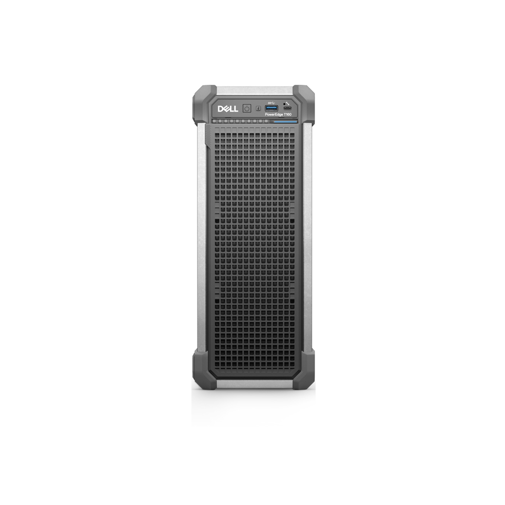 Máy chủ Dell PowerEdge T160 42SVRDT1601A (Intel Xeon E-2414 2.6G | 16GB | 2TB | iDRAC9, Basic 16G | RAID S160 | Powercord | BC5720DP 1GbE LOM | DVD-ROM EXT | PSU 300W | 3Y)