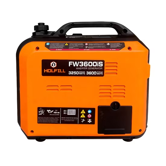Máy phát điện xăng biến tần công suất lớn, hoạt động êm ái, một pha, 3 kW (3.5 kW), 3 kVA, 3000W, làm mát bằng không khí