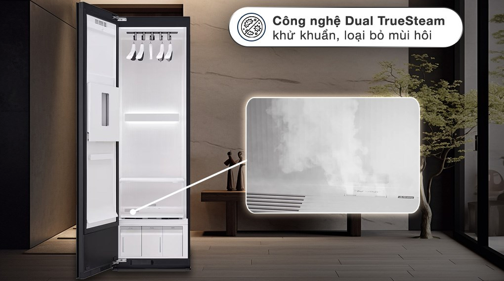 Tủ Chăm Sóc Quần Áo Thông Minh LG SC5MBR80H - Chính Hãng ảnh 4
