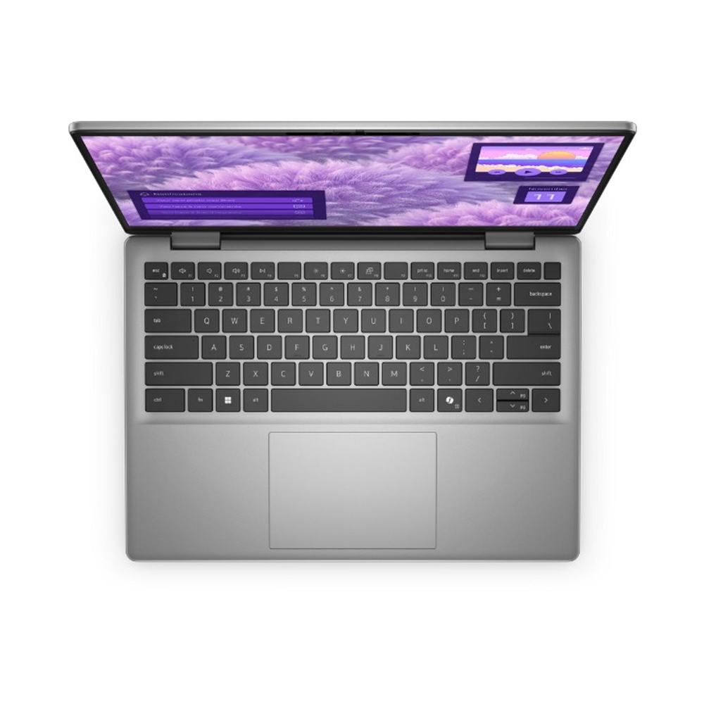 Laptop dell Inspiron 14 5441 71069158 (Snapdragon X X1-26-100 |Ram 16GB |SSD 512GB | Qualcomm Adreno | 14 inch FHD IPS | Win 11 | Office | Xám) ảnh 4