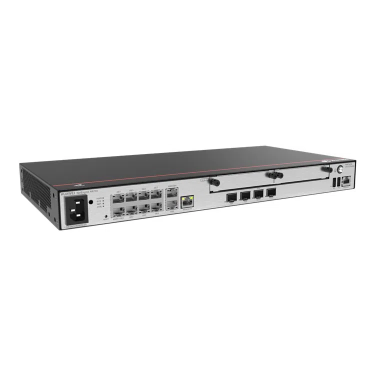 Thiết bị định tuyến AR730, 2*GE combo WAN, 1*10GE(SFP+) WAN, 8*GE LAN, 1*GE combo LAN, 2*USB, 2*SIC ảnh 2