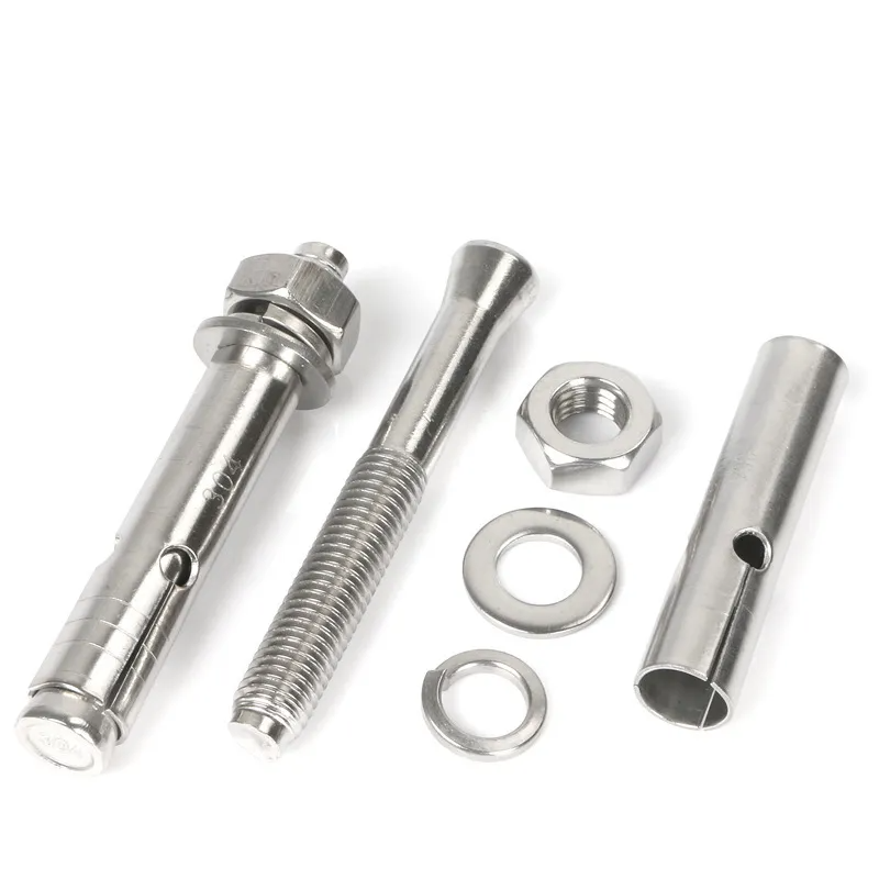 Bu lông neo giãn nở có ống bọc bằng thép không gỉ ảnh 3
