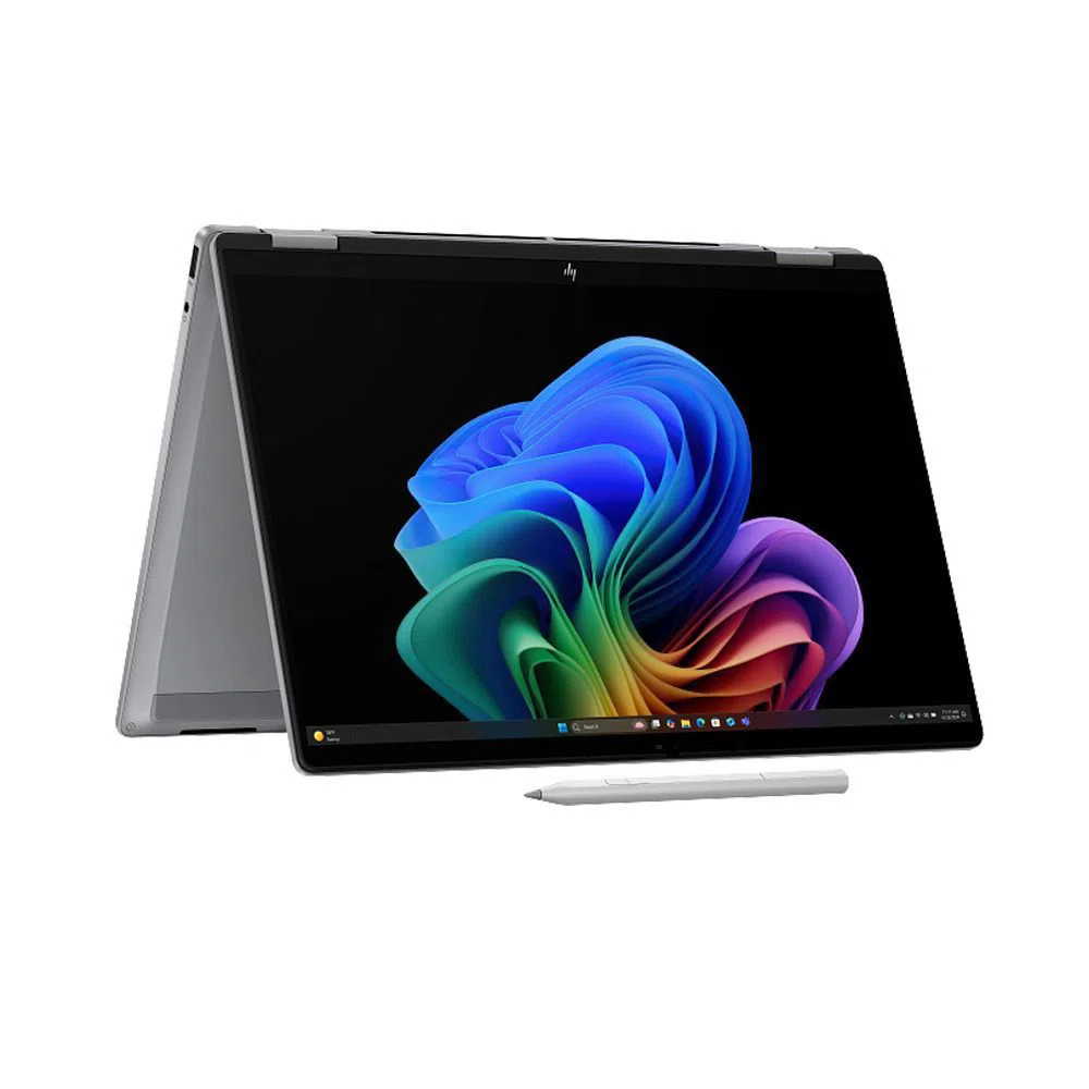 Laptop HP OmniBook X Flip 14-FK0092AU BZ7P5PA (AMD Ryzen AI 5 340 | AMD Radeon 840M | 14 inch WUXGA | Touchscreen | Pen | 16 GB | 512 GB | Windows 11 Home | Office | Bạc) ảnh 2