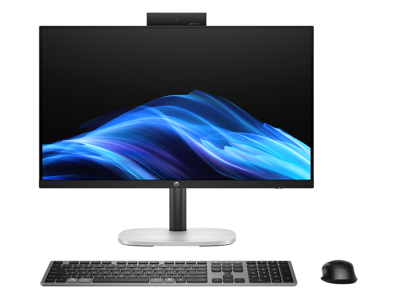 Máy tính để bàn HP ProStudio 4 G1i 24 AIO/ Intel Core U5 225T/ 8GB DDR5 5600/ SSD 512GB/ 23.8 Inch  FHD Non-Touch/ W11H/ 1Y