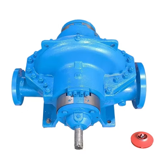 Máy bơm nước công nghiệp chất lượng cao, hút kép, vỏ tách rời, nằm ngang ảnh 2