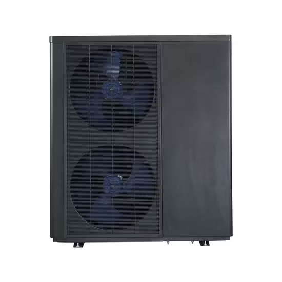 Máy bơm nhiệt không khí-nước tiên tiến R290 dạng khối liền khối dùng cho hệ thống sưởi ấm và làm mát nhà ở, cung cấp nước nóng, máy nước nóng nguồn không khí.
