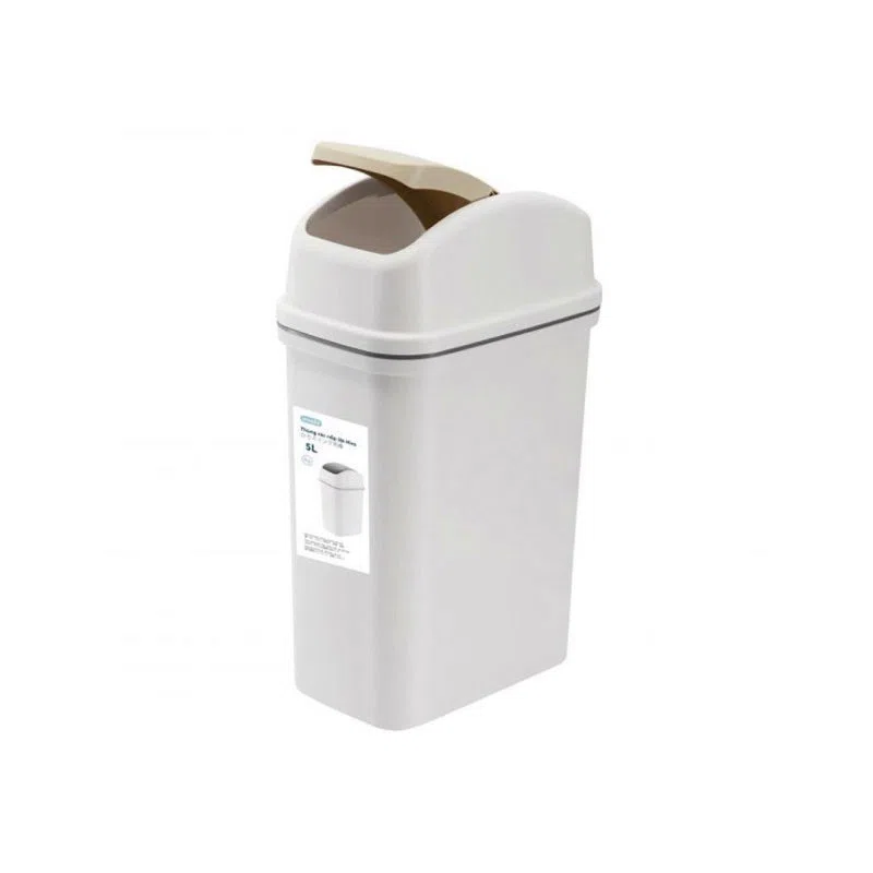 Thùng rác nắp lật Inochi 5L
