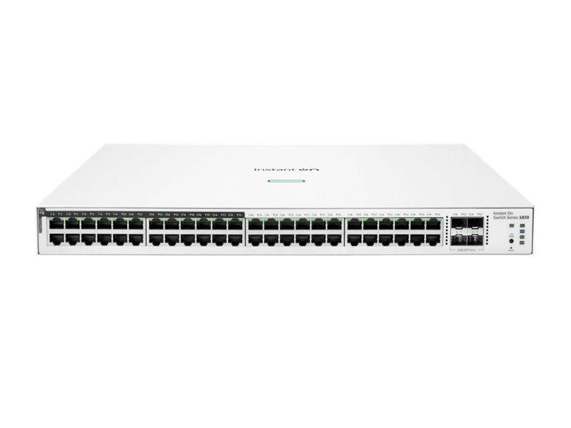 Switch Aruba Instant On 1830 48G 4SFP 370W (JL815A) ảnh 1
