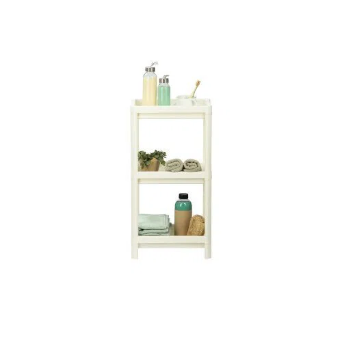 Kệ đa năng 3 tầng Inochi 70 x 37 x 23 cm (Trắng)