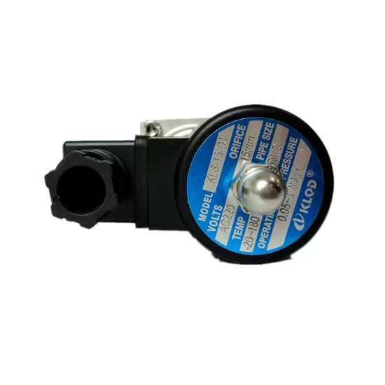Van điện từ 2/2 chiều bằng thép không gỉ, kiểu piston dẫn hướng ảnh 4