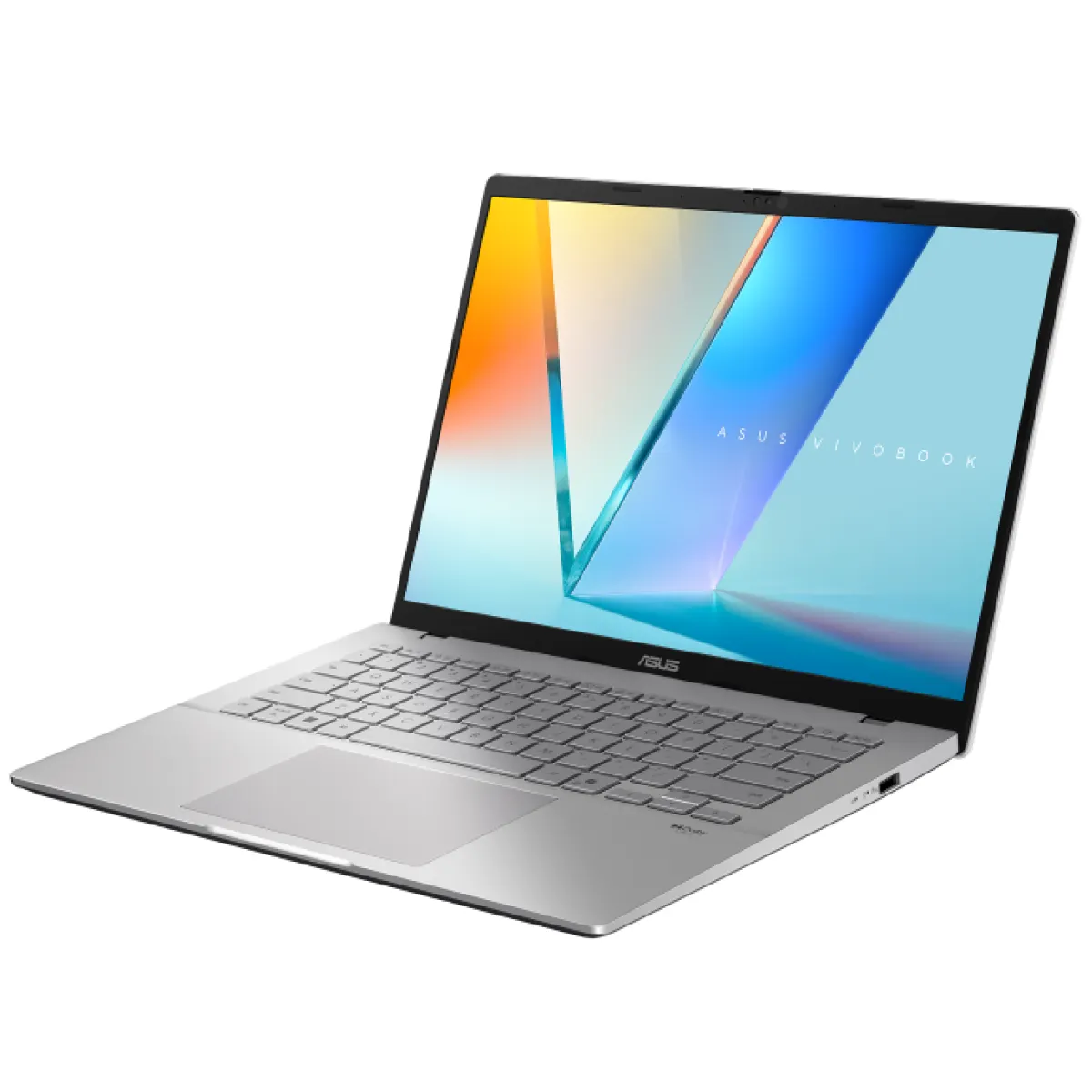 Laptop ASUS Vivobook S14 M3407GA (AMD RYZEN AI 7 445 | AMD Radeon | 14 inch WUXGA OLED | 16GB | 512GB | Win 11 | Xám) ảnh 3