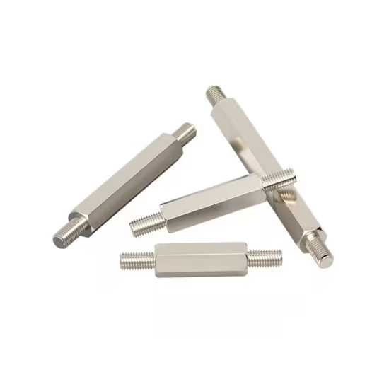 Bu lông đinh tán ren hai đầu lục giác bằng thép không gỉ SS304 SS316 ảnh 2