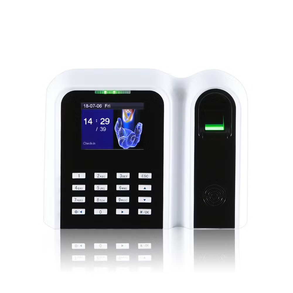 Thiết bị đầu cuối chấm công vân tay sinh trắc học với USB và TCP/I (T9)