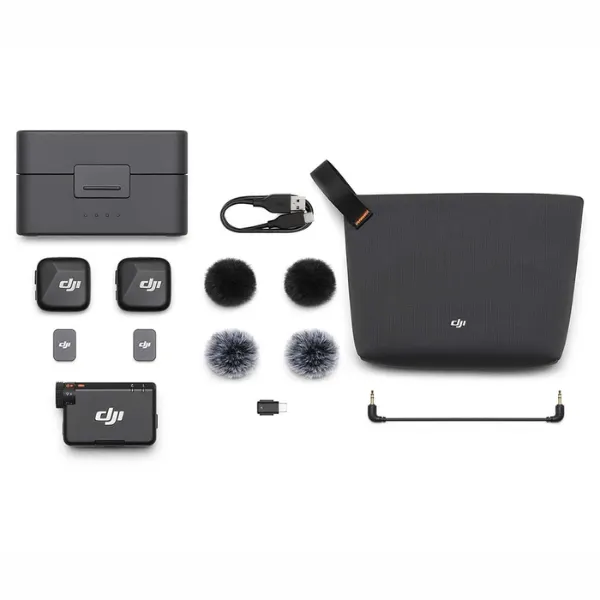 Microphone không dây DJI Mini (TX+TX+RX) 2 Mic ảnh 4
