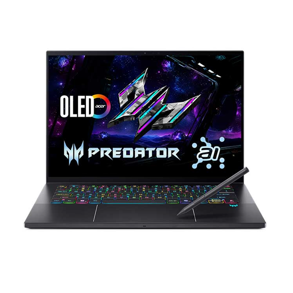 Laptop Acer Predator Triton 14 AI PT14-52T-99TU NH.U0GSV.001 (Thông số: Intel Core Ultra 9 processor 288V | RTX 5070 | 14.5 inch 2.8K OLED 120Hz | Cảm ứng |Ram 32GB |SSD 2TB | Win 11 | Đen) ảnh 1