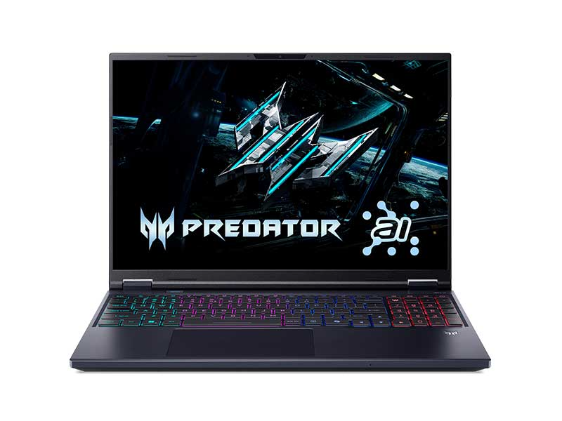 Laptop Acer Gaming Predator Helios Neo 16 AI PHN16-73-98S4 NH.QVQSV.002 (Core Ultra 9 275HX | RTX 5060 | 16" 2K+ 240Hz 100% DCI-P3 | Win 11 | Đen) ảnh 1