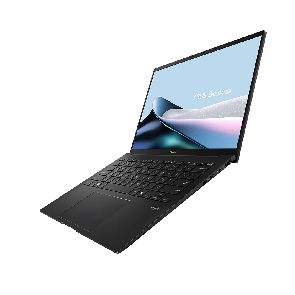 Máy Tính Laptop ASUS Zenbook 14 UM3406GA-QD075WS (AMD Ryzen AI 7 445 | AMD Radeon | 14 Inch WUXGA OLED | 16GB | 512GB | Win 11 | Office | Đen) ảnh 3