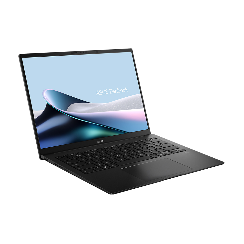 Máy Tính Laptop ASUS Zenbook 14 UM3406GA-QD075WS (AMD Ryzen AI 7 445 | AMD Radeon | 14 Inch WUXGA OLED | 16GB | 512GB | Win 11 | Office | Đen) ảnh 4