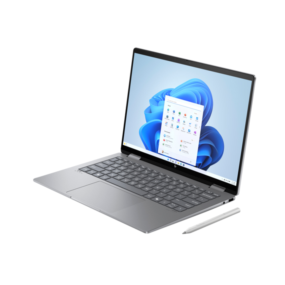 Laptop HP ENVY x360 14-fa0095AU AY8U5PA (Thông số: AMD Ryzen 7 8840HS |Ram 16GB |SSD 512GB | AMD Radeon | 14 inch 3K OLED | Cảm ứng | Win 11 | Bạc) ảnh 3