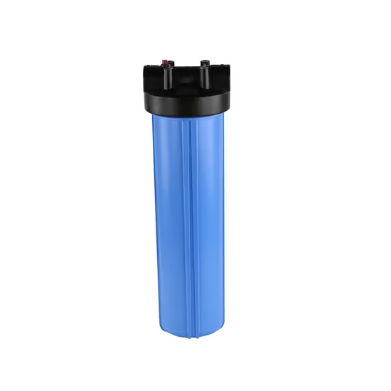 Hệ thống lọc nước vỏ màu xanh dương lớn 20 inch