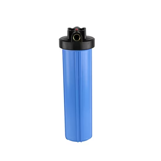 Hệ thống lọc nước vỏ màu xanh dương lớn 20 inch ảnh 3