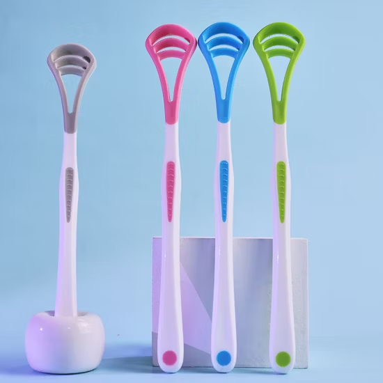 Bàn chải làm sạch lưỡi bằng silicon ảnh 3