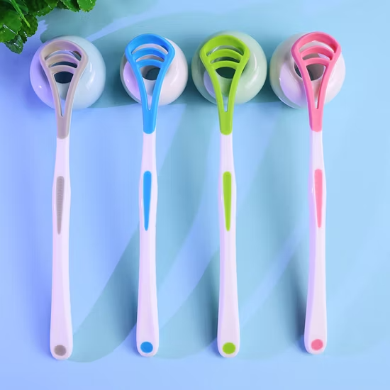 Bàn chải làm sạch lưỡi bằng silicon ảnh 2