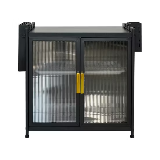 Tủ đựng đồ nhà bếp cỡ lớn hiện đại với các ngăn kệ nhiều tầng có thể điều chỉnh